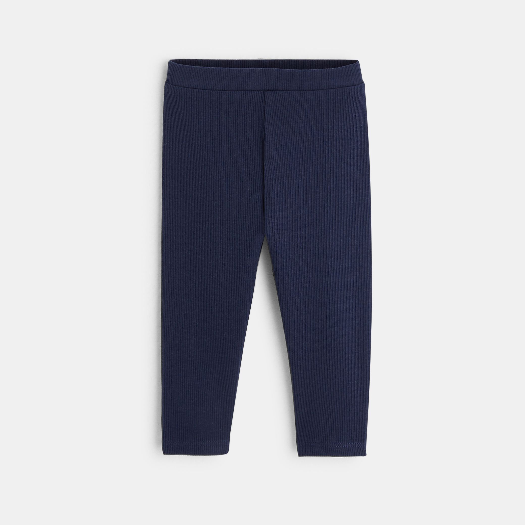 Quần legging dệt kim màu trơn